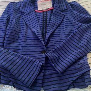 Adorable knit peplum blazer from Anthropology